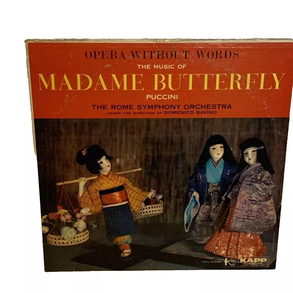 The Music Of Madame Butterfly (Vinyl, 1960) Kapp KCL-9007 VG+ LP Record Album